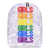 Girls Girls Girls Minimalist Backpack