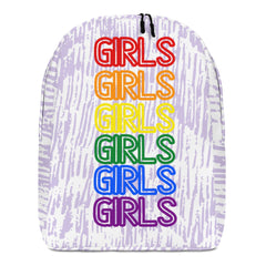 Girls Girls Girls Minimalist Backpack