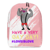 Have A Very Gay Day! Minimalist Backpack