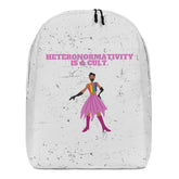 Heteronormativity Is A Cult Minimalist Backpack