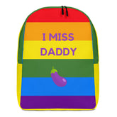 I Miss Daddy Minimalist Backpack
