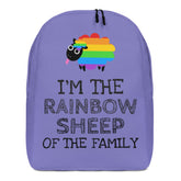 I'm The Rainbow Sheep Of The Family Minimalist Backpack
