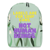 Labels Are For Soup Cans Minimalist Backpack