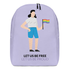 Let Us Be Free Let Us Be Proud Minimalist Backpack