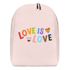 Love is Love LGBTQ Minimalist Backpack