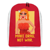 Make Drag Not War Minimalist Backpack