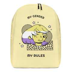 My Gender My Rules Minimalist Backpack