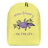 Non-Binary Pal For Life Minimalist Backpack
