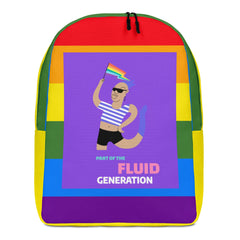Part Of The Fluid Generation Minimalist Backpack