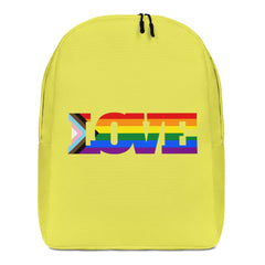 Progress LGBT Love Minimalist Backpack