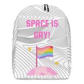 Space Is Gay Minimalist Backpack