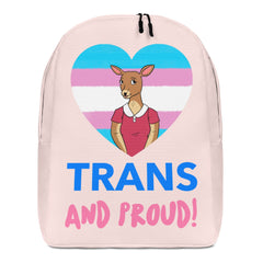 Trans And Proud Minimalist Backpack