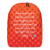 You Look Like Linda Evangelista Minimalist Backpack