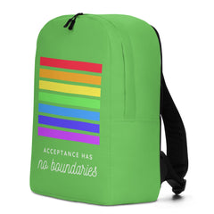 Acceptance Has No Boundaries Minimalist Backpack