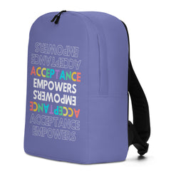 Acceptance Empowers Minimalist Backpack