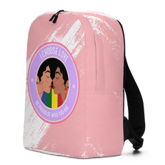 I Choose Love Minimalist Backpack
