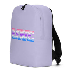 Alternative Genderfluid Love  Minimalist Backpack