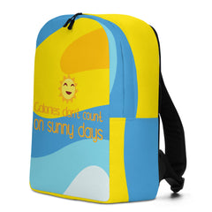 Calories Don't Count On Sunny Days Minimalist Backpack