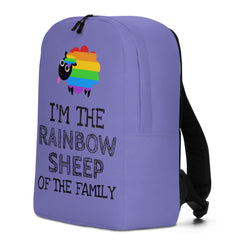 I'm The Rainbow Sheep Of The Family Minimalist Backpack