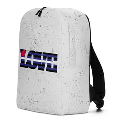 Leather Pride Love Minimalist Backpack