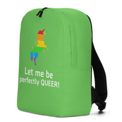 Let Me Be Perfectly Queer Minimalist Backpack