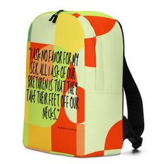 No Favor For My Sex Minimalist Backpack