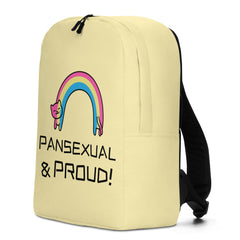 Pansexual & Proud Minimalist Backpack