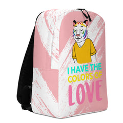 I Have The Color Of Love Minimalist Backpack