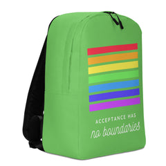 Acceptance Has No Boundaries Minimalist Backpack