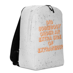 Extra Side Of Extraness Minimalist Backpack
