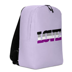 Asexual Love Minimalist Backpack
