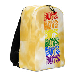 Boys Boys Boys Minimalist Backpack