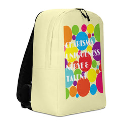 Charisma Uniqueness Nerve & Talent Minimalist Backpack