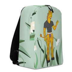 Gay Giraffe Minimalist Backpack