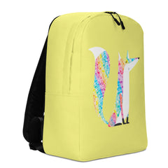 Glitter Fox Minimalist Backpack