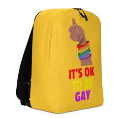 It's OK To Be Gay Minimalist Backpack