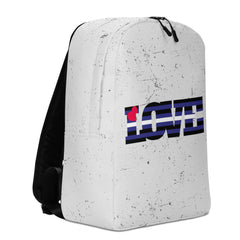 Leather Pride Love Minimalist Backpack