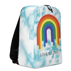 Love Is Love Rainbow Minimalist Backpack