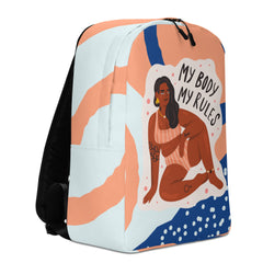 My Body My Rules Minimalist Backpack