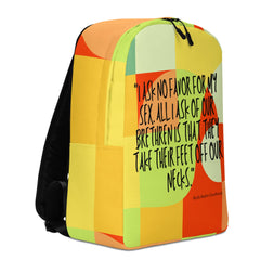 No Favor For My Sex Minimalist Backpack