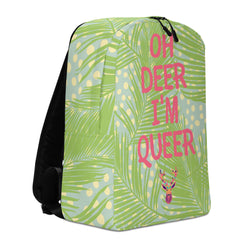 Oh Deer I'm Queer Minimalist Backpack
