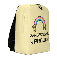 Pansexual & Proud Minimalist Backpack