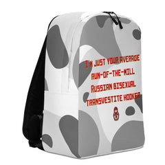 Russian Bisexual Transvestite Hooker Minimalist Backpack