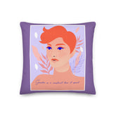 Gender Is A Construct Tear It Apart Premium Pillow
