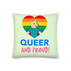 Queer And Proud Premium Pillow