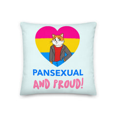 Pansexual And Proud Premium Pillow