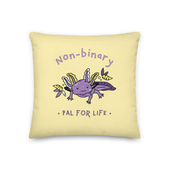 Non-Binary Pal For Life Premium Pillow