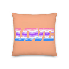Alternative Genderfluid Love Pillow