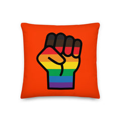 BLM LGBT Resist Pillow