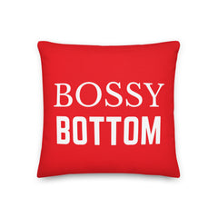 Bossy Bottom Pillow